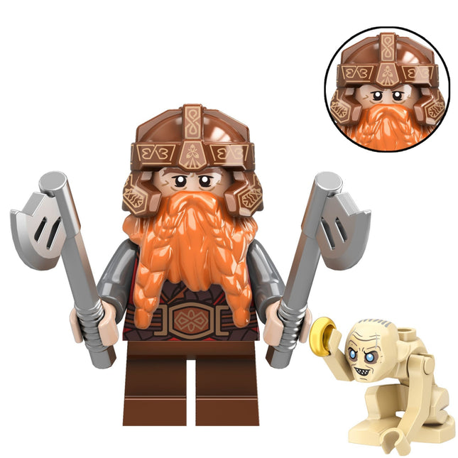 Gimli Custom Lord of the Rings Minifigure