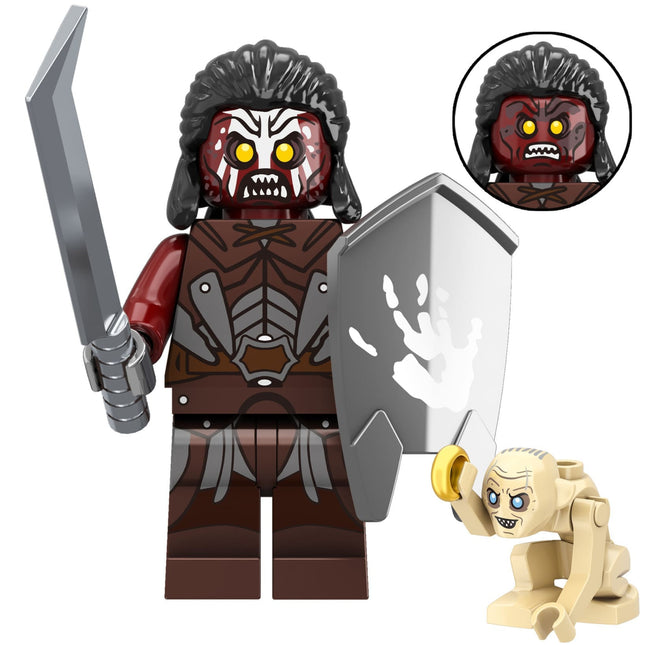 Uruk-Hai Orc Custom Lord of the Rings Minifigure