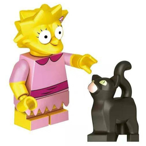 Lisa Simpson Custom The Simpsons Minifigure