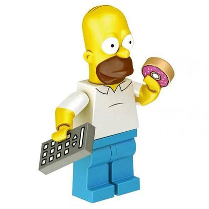 Homer Simpson Custom The Simpsons Minifigure
