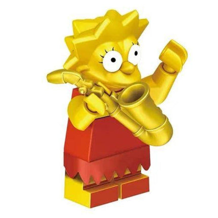 Lisa Simpson Custom The Simpsons Minifigure