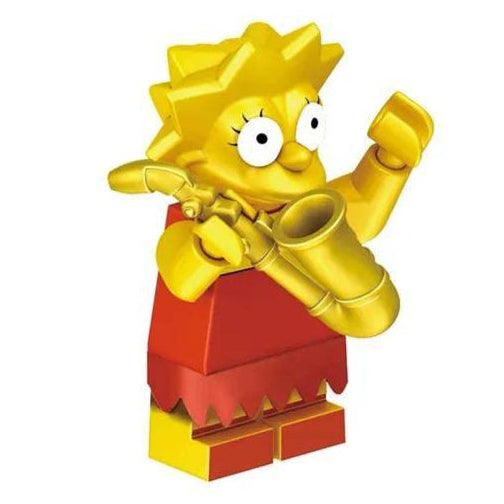 Lisa Simpson Custom The Simpsons Minifigure