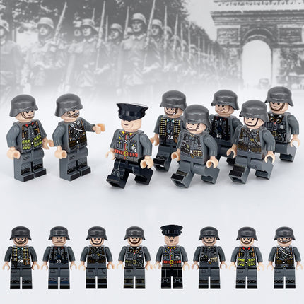 World War 2 German Military Minifigure Bundle Set