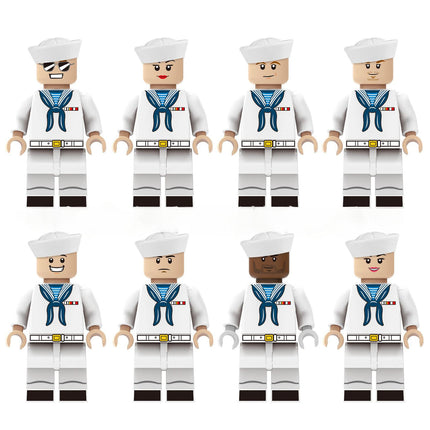 Navy Military Minifigure Bundle Set