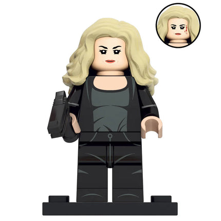 Emilia Harcourt (Peacemaker) Custom DC Superhero Minifigure