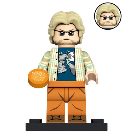 John Economos (Peacemaker) Custom DC Superhero Minifigure