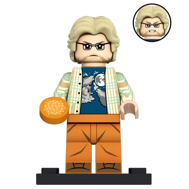 John Economos (Peacemaker) Custom DC Superhero Minifigure