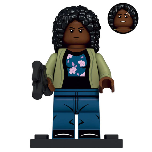 Leota Adebayo (Peacemaker) Custom DC Superhero Minifigure