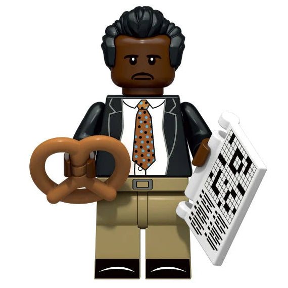 Stanley Hudson Custom The Office Minifigure