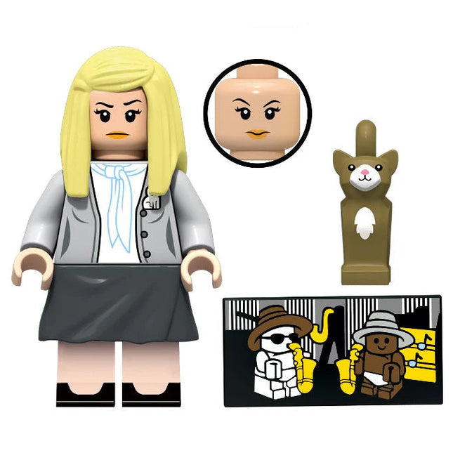 Angela Martin Custom The Office Minifigure
