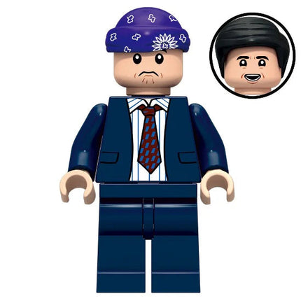Prison Mike Custom The Office Minifigure