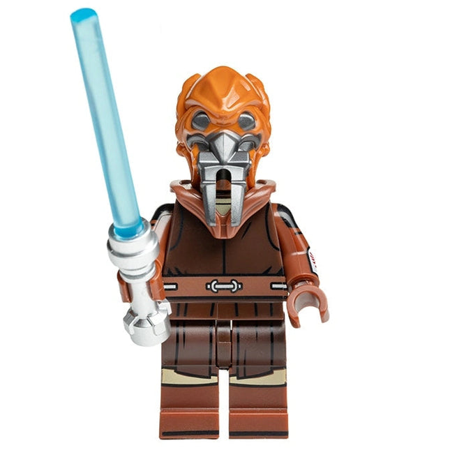 Plo Koon Custom Star Wars Minifigure - Minifigure Bricks
