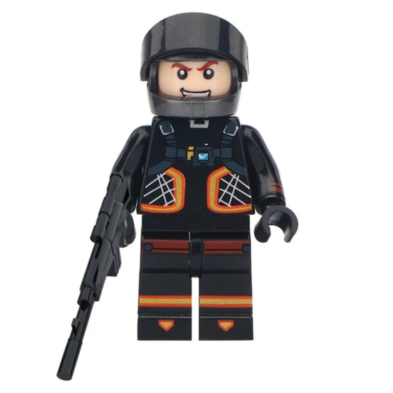 Dark Voyager Skin from Fortnite Custom Minifigure