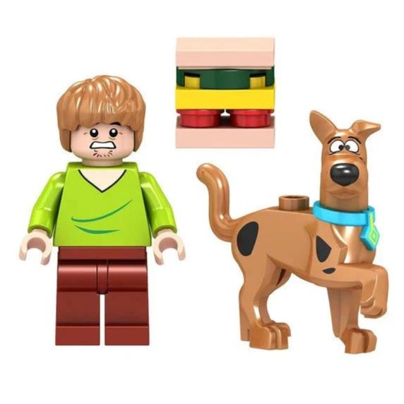 Shaggy and Scooby-Doo Custom Minifigure