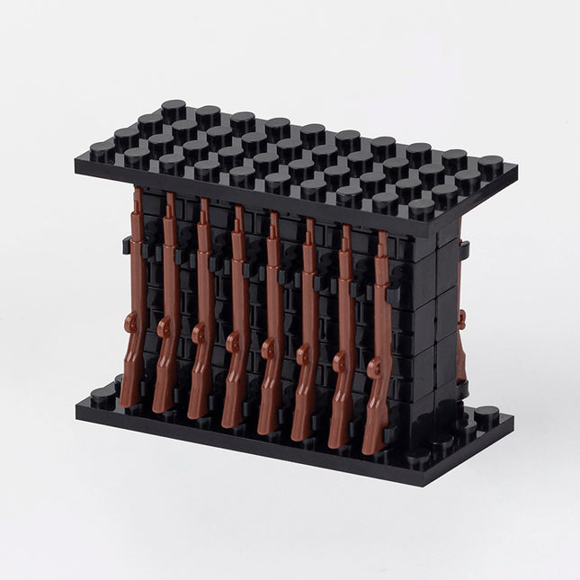 Weapon Rack Custom MOC Accessory Set