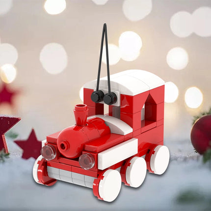 Christmas Train Ornament MOC