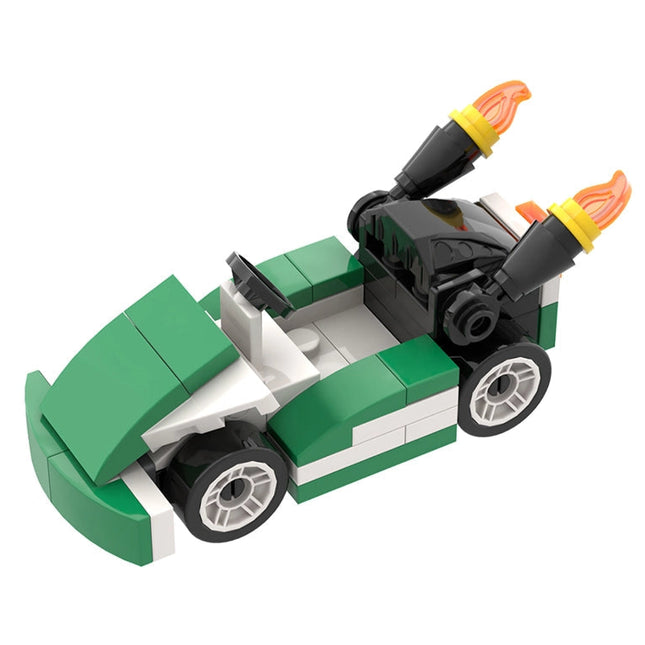 Luigi Custom Mario Kart Racing MOC