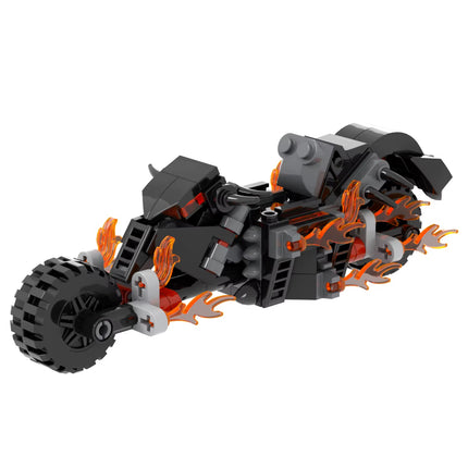 Ghost Rider Hell Cycle Custom Marvel Superhero MOC