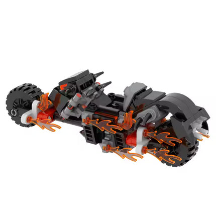 Ghost Rider Hell Cycle Custom Marvel Superhero MOC