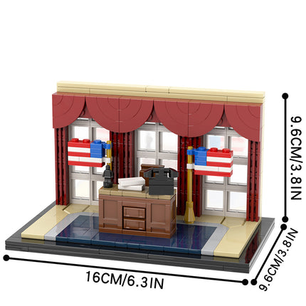 US White House Oval Office Custom MOC