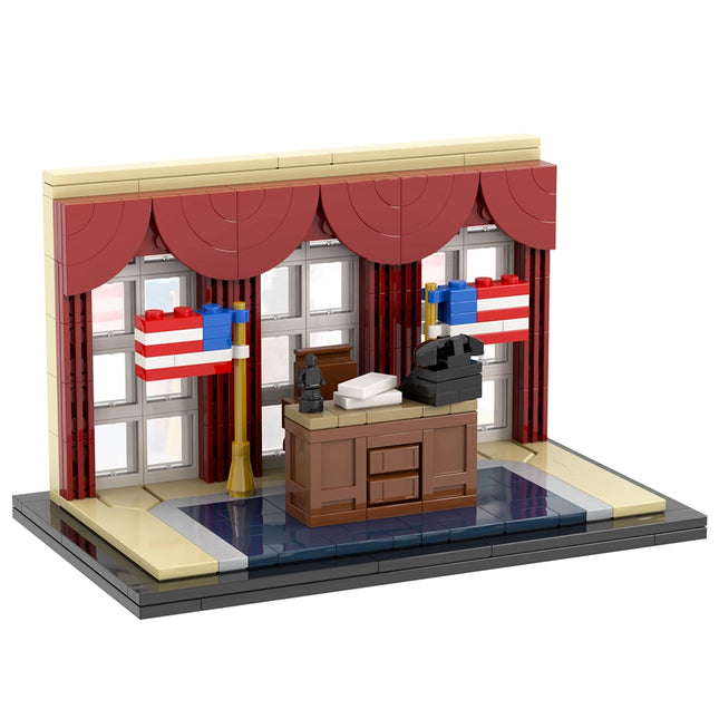 US White House Oval Office Custom MOC