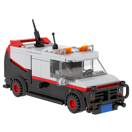 The A-Team GMC Vandura Van Custom MOC