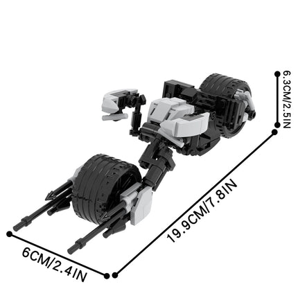 Batman Batpod Custom DC Superhero MOC