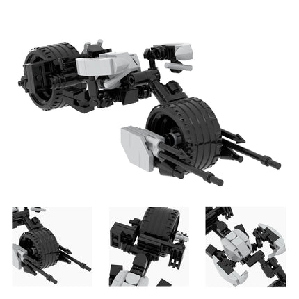 Batman Batpod Custom DC Superhero MOC