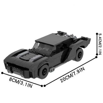 The Batman (2022) Batmobile Custom DC Superhero MOC