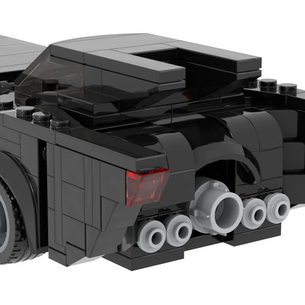 Batman Batmobile (BTAS) Custom DC Superhero MOC