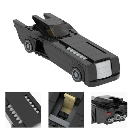 Batman Batmobile (BTAS) Custom DC Superhero MOC