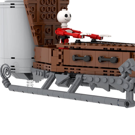 Nightmare Before Christmas Jack Skellington Sleigh Custom MOC