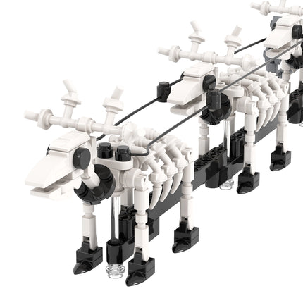 Nightmare Before Christmas Jack Skellington Sleigh Custom MOC