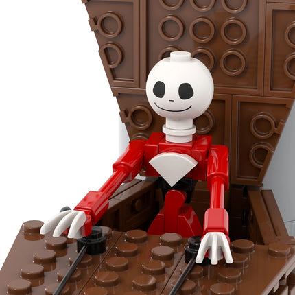 Nightmare Before Christmas Jack Skellington Sleigh Custom MOC