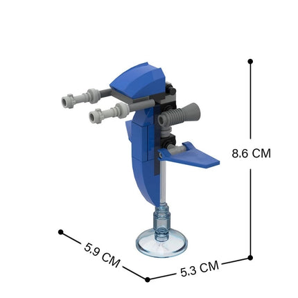 Single Trooper Aerial Platform (STAP) Star Wars MOC