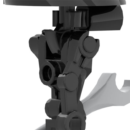 6 x DUM-series Pit Droid (Black) custom Star Wars Minifigure