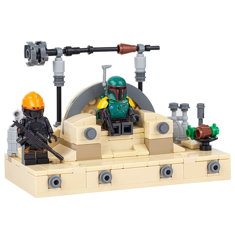 Boba Fett's Throne Star Wars MOC – Minifigure Bricks