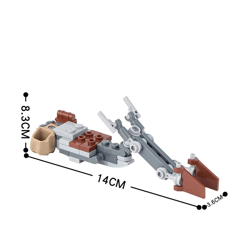 Lego mandalorian speeder bike hotsell