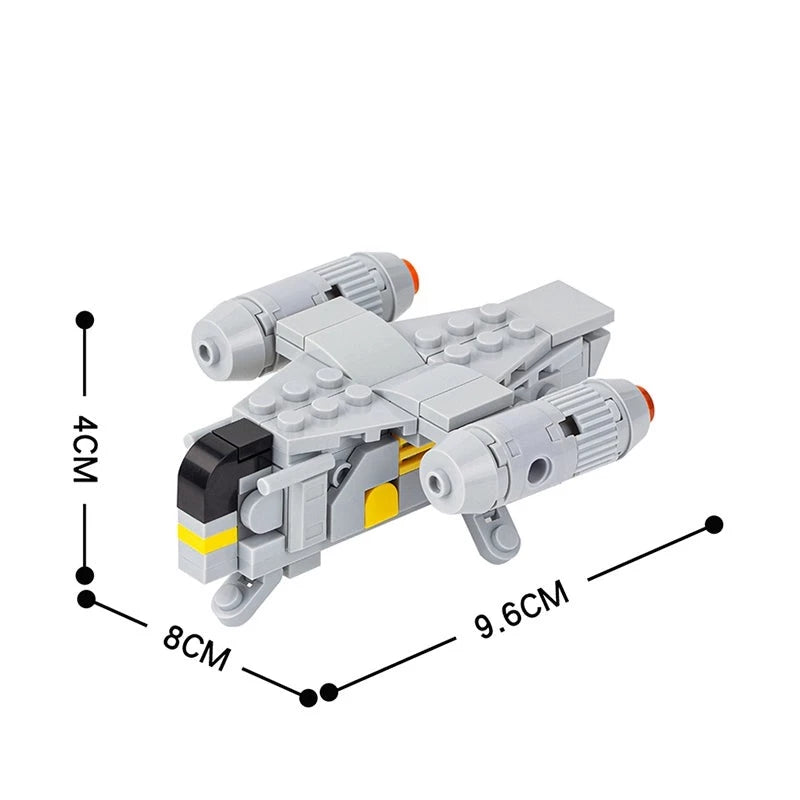 Razor Crest Custom Star Wars MOC – Minifigure Bricks