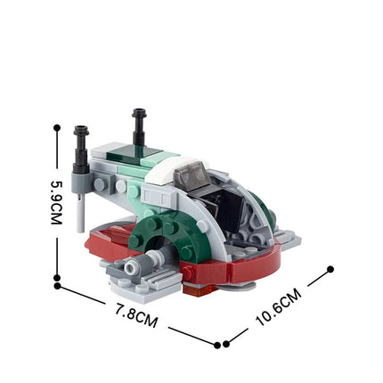 Slave I Craft Custom Star Wars MOC