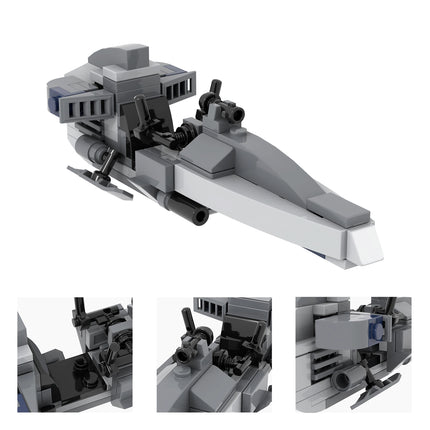 BARC Speeder Bike Custom Star Wars MOC