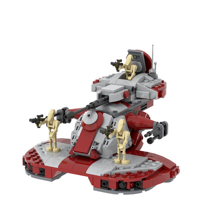 Armored Assault Tank (AAT) Red Custom Star Wars MOC