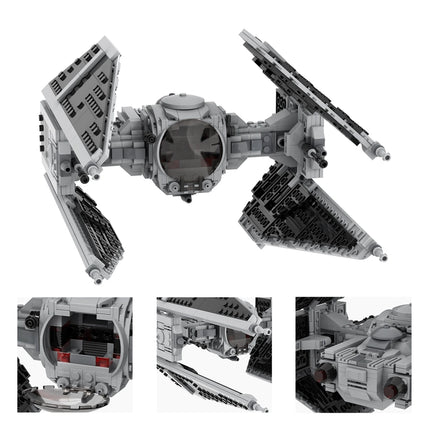 TIE Interceptor Custom Star Wars MOC