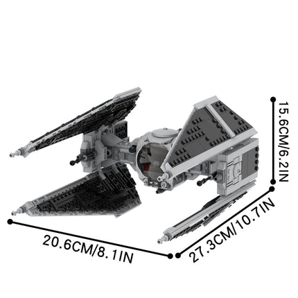 TIE Interceptor Custom Star Wars MOC