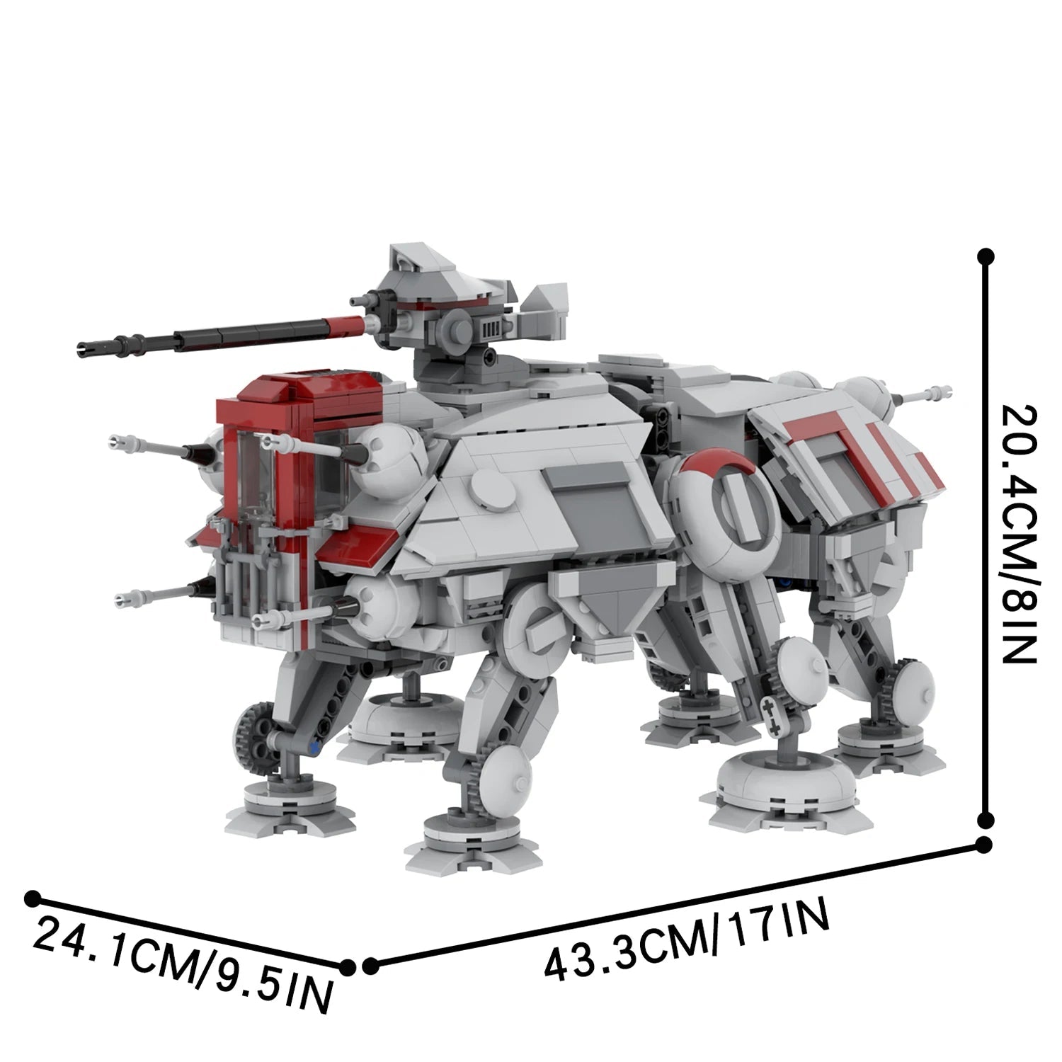 All Terrain Tactical Enforcer (AT-TE) Custom Star Wars MOC