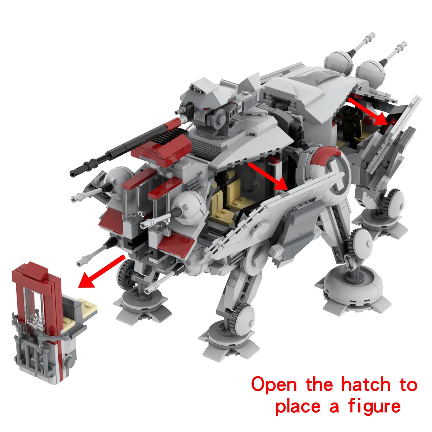 All Terrain Tactical Enforcer (AT-TE) Custom Star Wars MOC