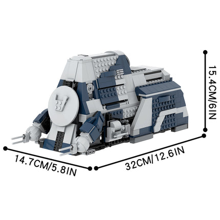Multi-Troop Transport (MTT) Custom Star Wars MOC