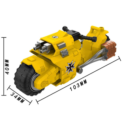 Imperial Fists Space Marine Outriders Warhammer 40K Minifigure