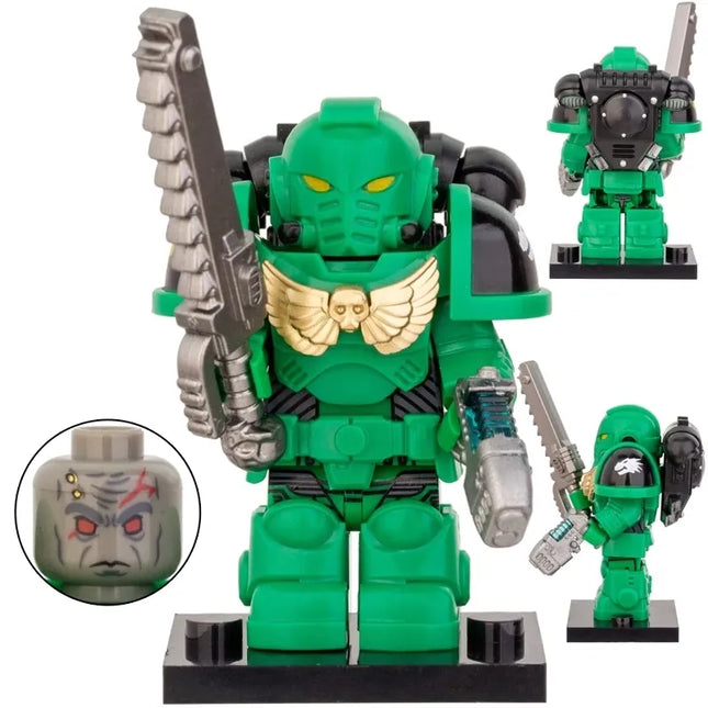 Salamanders Space Marine Warhammer 40K Minifigure