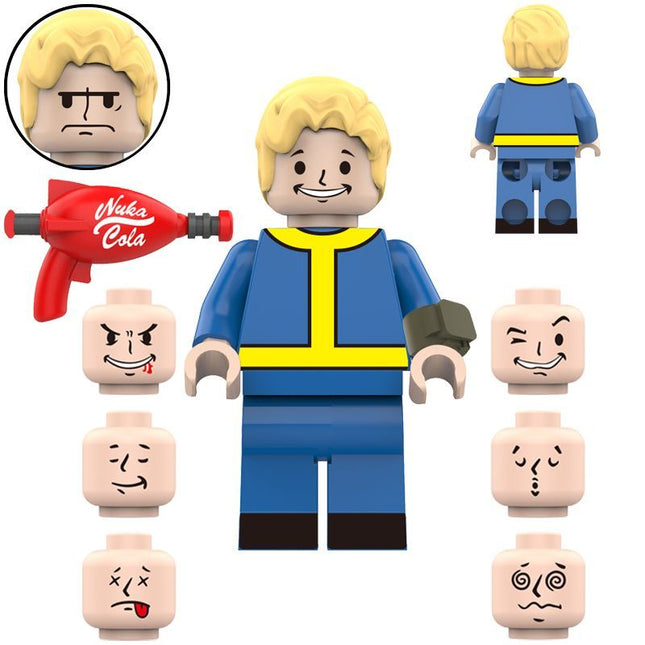 Vault Boy from Fallout Custom Minifigure